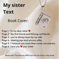 🔥CHRISTMAS HOT SALE💥MEANINGFUL ENGRAVED BOOK NECKLACE