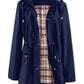📢📢Hot Sale 50% OFF!!🌧️🧥Women's Checkered Lining Waterproof Windbreaker