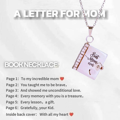 Valentine's Day Sale 54% OFF💥My Book Necklace for Daughter,Son or Lover, Birthday Day Gift Graduation Jewelry