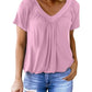 🌸Best Seller-50% Off!!✨👚WOMEN'S CASUAL V NECK BASIC T-SHIRT