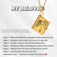 🔥CHRISTMAS HOT SALE💥MEANINGFUL ENGRAVED BOOK NECKLACE