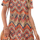 🔥Summer Hot Sale 50% Off!!💃Women's Casual V Neck Vacation Midi Dress With Pockets