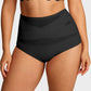 🩷✨Buy 1 Get 2 Free (3 PCS)✨🩷Plus-Size High-Waist Cross Tummy Control Panties