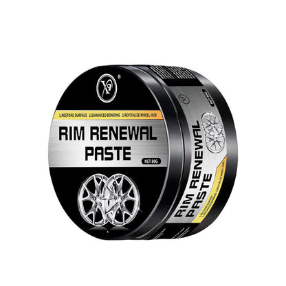🚗50% OFF NOW ! 🛞All-in-One Wheel Rim Restoration Paste – deep scratch repair, oxidation removal, mirror shine finish, anti-rust protective coating. Auto wheel maintenance essential!