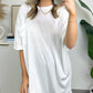 🌸Summer Hot Sale 50% OFF⏳🌸Women's Raw Edge Boxy Tee