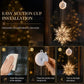⏳LAST DAY SALE - 50% OFF!!🎄❄️ DIY Christmas Snowflake Suction Cup LED Lights ✨ | Battery Operated, Warm & Multi-Colour, Window Suction Lights, Christmas Home & Party Decor