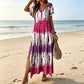 🌈Last Day 50% OFF💃Women’s Causal V-Neck Gradient Dress