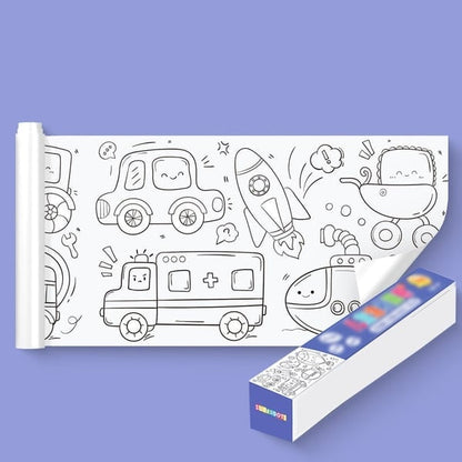 (🔥Last Day Promotion 48% OFF)🔥🔥 Children's Drawing Roll - BUY 2 FREE SHIPPING NOW!
