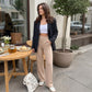 💖LAST DAY SALE 50% OFF💖Women's High Waist Stretch Casual Yoga Wide Leg Pants