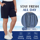 📢Last Day 50% Off!❄️🩳Unisex Ice Silk Quick Drying Stretch Shorts✨