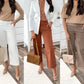 👖2025 HOT SALE 50% OFF🍃Stretch Twill Cropped Wide Leg Pants
