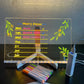 🔥LED Note Board🎨Includes 7 colour pens, bright display & reusable – Perfect for messages, reminders & creative fun 🖍️