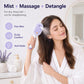 ⏳Hot Sale 50% OFF🔥Scalp Massager Comb 💆‍♀️ – Self-Cleaning 🧼, Tangle-Free ✂️ & Frizz-Control Hair Brush With Soothing Mist Spray 💨✨ | Perfect for Dry, Brittle Hair 💧🌟