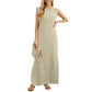 🎉Summer Hot Sale 49% OFF🌿Women Loose Split Wrinkle-Free Long Dress