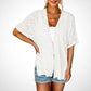 🔥Summer Hot Sale 49％ OFF🏳️‍🌈2025 New Stylish Flowy Short Sleeve Cardigan✈️Buy 2 Free Shipping