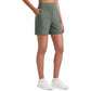 📢Last Day 50% OFF🏃‍♀️Women’s High-Waist Athletic Shorts – Running & Yoga Summer Shorts with Pockets