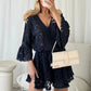🔥Limited-time 50% discount💕Casual Short V-Neck Lace Suit💃