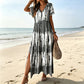 🌈Last Day 50% OFF💃Women’s Causal V-Neck Gradient Dress