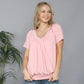 🌸Best Seller-50% Off!!✨👚WOMEN'S CASUAL V NECK BASIC T-SHIRT