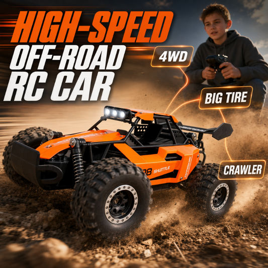 🎅🎁Christmas Gifts-⏳Limited Time 50% OFF!!🚙High-speed RC off-road vehicle