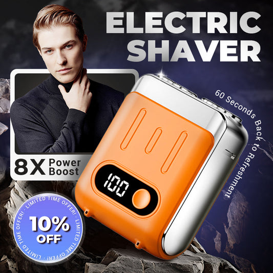 🎁Gift Idea Hot sale 49% OFF🔥Men's Portable Mini Rotary Electric Shaver