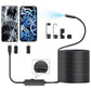 🏆Last Day 50% Off!✨📷HD Endoscope Camera for iPhone & Android – 1920P Inspection Scope with 8 Adjustable LED Lights 🔍📱