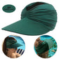 🔥 Summer Hot Sale 50% OFF💕👒UPF 50+ Sun Visor Ponytail Hat