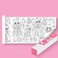(🔥Last Day Promotion 48% OFF)🔥🔥 Children's Drawing Roll - BUY 2 FREE SHIPPING NOW!