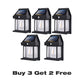 ⏳Last Day Buy 2 Get 1 Free (3 PCS)🛋️💕Motion Sensor Solar Tungsten Wall Light - Easy Installation for Garden and Pathway