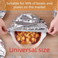 📢Last Day Sale 50% OFF🍲Home Dining Table & Food Container Aluminum Foil Heat-retaining Cover