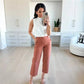 👖2025 HOT SALE 50% OFF🍃Stretch Twill Cropped Wide Leg Pants