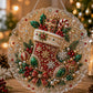 🎅Christmas Pre Hot Sale 50%OFF🎄Christmas Pearl Diamond Art Hanging Ornament Kit | Luxury Flocked Canvas with Scratch-Resistant Non-Fading Pearl Beads DIY Handmade Holiday Hanging Decor 💎