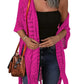 💕New Arrival-50% OFF😍Women’s Oversized Knit Cardigan – Lightweight Crochet Tassel Kimono for Spring & Summer 🌸