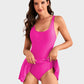 🌊2026 Summer Hot Sale 50% OFF👙Women's One Piece Tummy Control Tie Knot Swimsuit