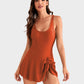 🌊2026 Summer Hot Sale 50% OFF👙Women's One Piece Tummy Control Tie Knot Swimsuit