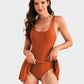 🌊2026 Summer Hot Sale 50% OFF👙Women's One Piece Tummy Control Tie Knot Swimsuit
