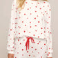 Women's Valentine's Day Heart Loungewear Two-piece Set (Buy 2 Free Shipping)