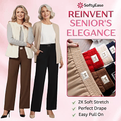 📢📢Last Day-60% Off!!👖Perfect Drape High Rise Pull-On Stretch Pants