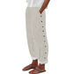 🌻2026 Summer Hot Sale 50% OFF!👖Comfy Blue Striped Side Pocket Pants💙