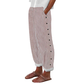 🌻2026 Summer Hot Sale 50% OFF!👖Comfy Blue Striped Side Pocket Pants💙