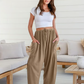 💥Summer Hot Sale 49% OFF☀️Women's Linen Wide Leg Pants with Pockets