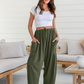 💥Summer Hot Sale 49% OFF☀️Women's Linen Wide Leg Pants with Pockets