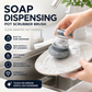 🥳HOT SALE💞50% OFF! Scrubber Brush! Built-in soap, non-scratch & ergonomic. Clean pots easily – grab yours! ✅
