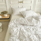🔥LAST DAY SALE - 50% OFF!!⚡Elegant Pinch Pleat Duvet Cover Set
