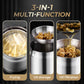 ⏰⏰LAST DAY-50% OFF!!🍟Large Capacity 304 Stainless Steel Multi-Purpose Oil Filter Container