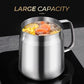 ⏰⏰LAST DAY-50% OFF!!🍟Large Capacity 304 Stainless Steel Multi-Purpose Oil Filter Container