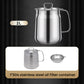 ⏰⏰LAST DAY-50% OFF!!🍟Large Capacity 304 Stainless Steel Multi-Purpose Oil Filter Container
