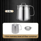 ⏰⏰LAST DAY-50% OFF!!🍟Large Capacity 304 Stainless Steel Multi-Purpose Oil Filter Container