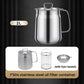 ⏰⏰LAST DAY-50% OFF!!🍟Large Capacity 304 Stainless Steel Multi-Purpose Oil Filter Container