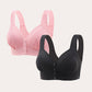 📢👙LAST DAY -50% OFF⚡50K+ SOLD💕CloudComfort™ Front-Button Cotton Bra – Breathable • Wire-Free • All-Day Support • Non-Padded & Skin-Friendly 🌿